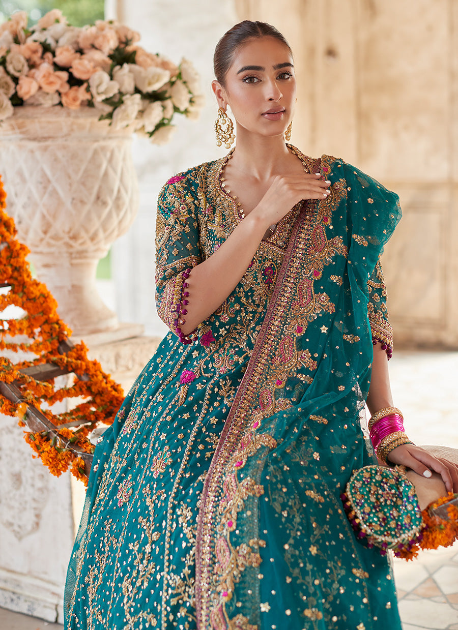 Zarminay Teal Kalidaar