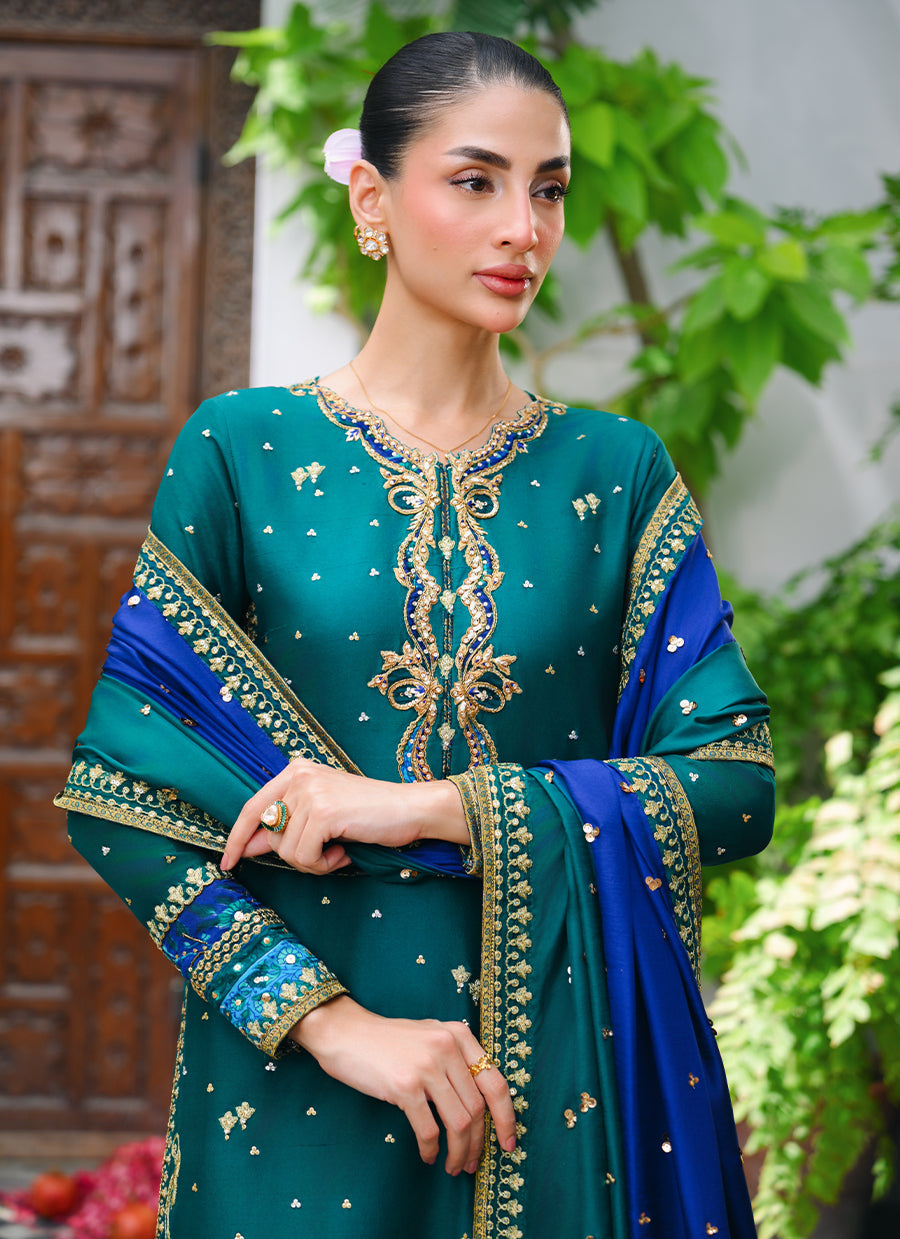 Maisey Shirt And Dupatta - FTA-MFLP26-03