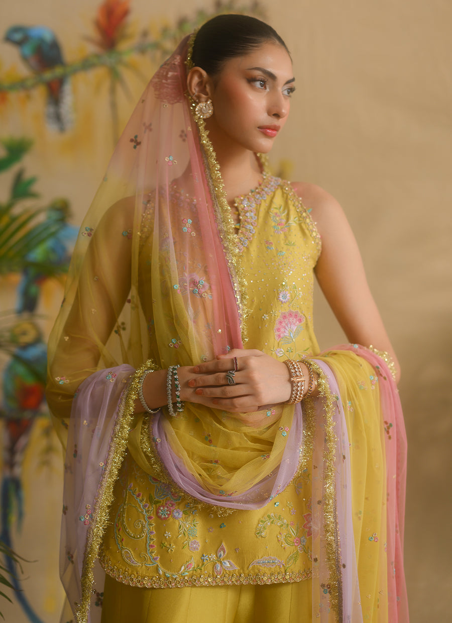 Faria Shirt And Dupatta