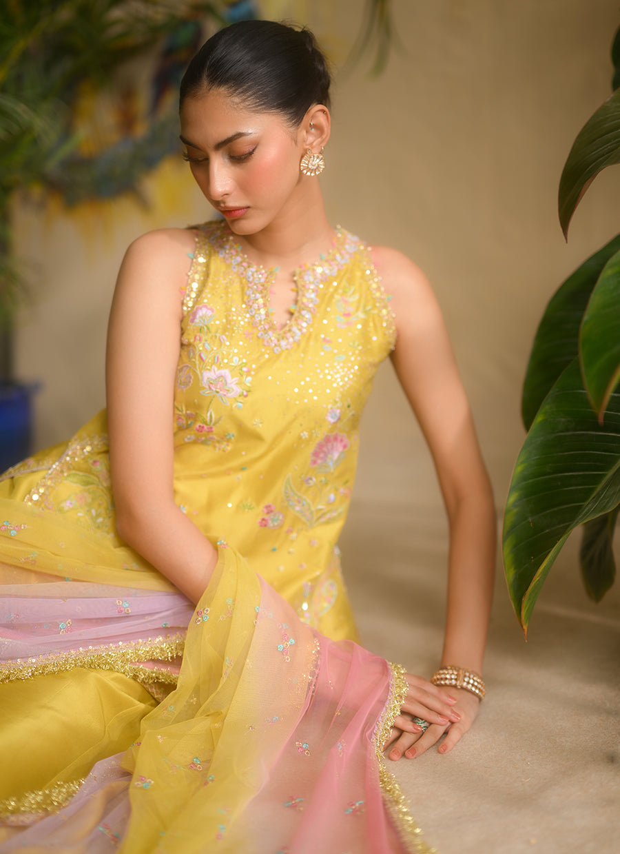 Faria Shirt And Dupatta