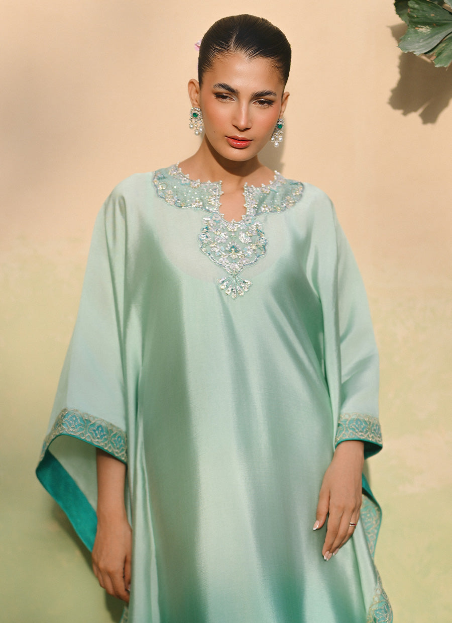 Morena Mint Green Kaftan