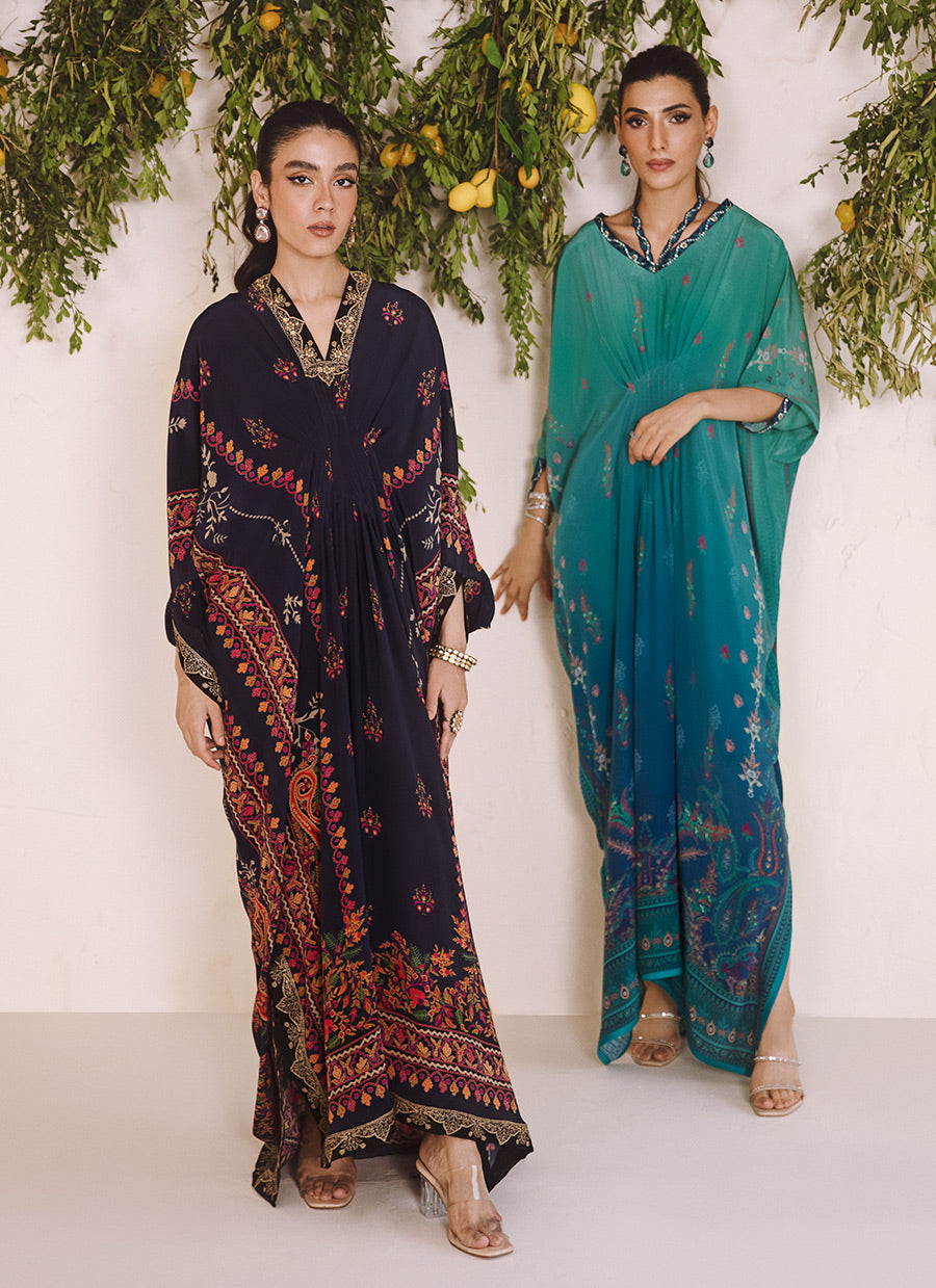 Ziva Navy Kaftan