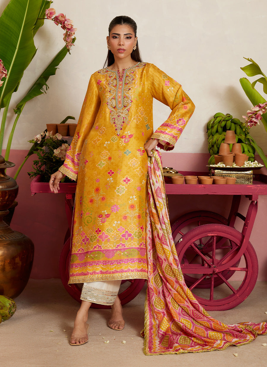 Rebena Shirt And Dupatta