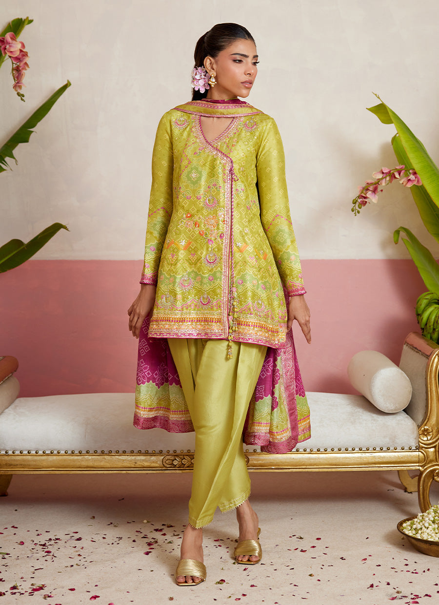 Freja Shirt And Dupatta - FTA-MFP26-25