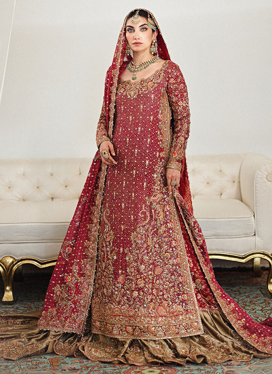 Mehtab Scarlet Farshi Bridal