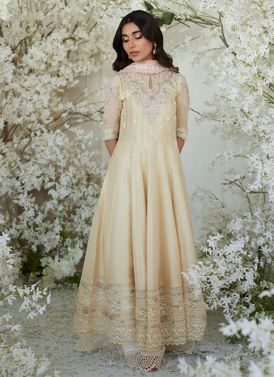Pomello Lemon Kalidaar and Dupatta - FTA-SLPZ23-08
