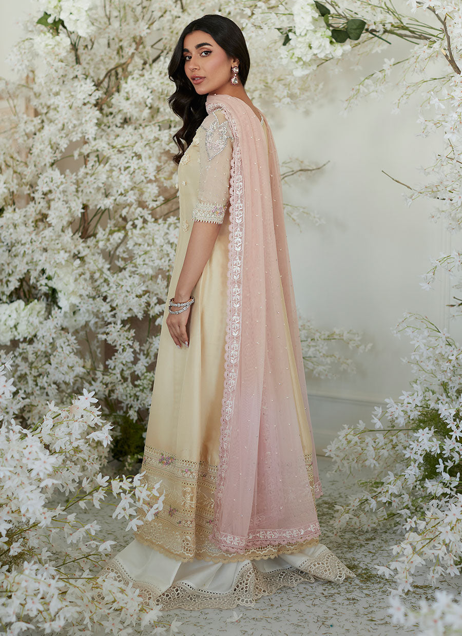 Pomello Lemon Kalidaar and Dupatta - FTA-SLPZ23-08