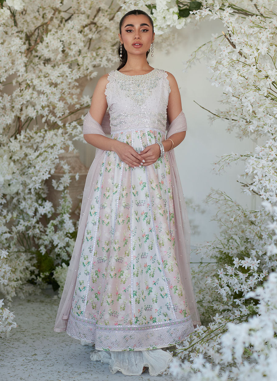 Neenee Pink Kalidaar and Dupatta - FTA-SLPZ23-19