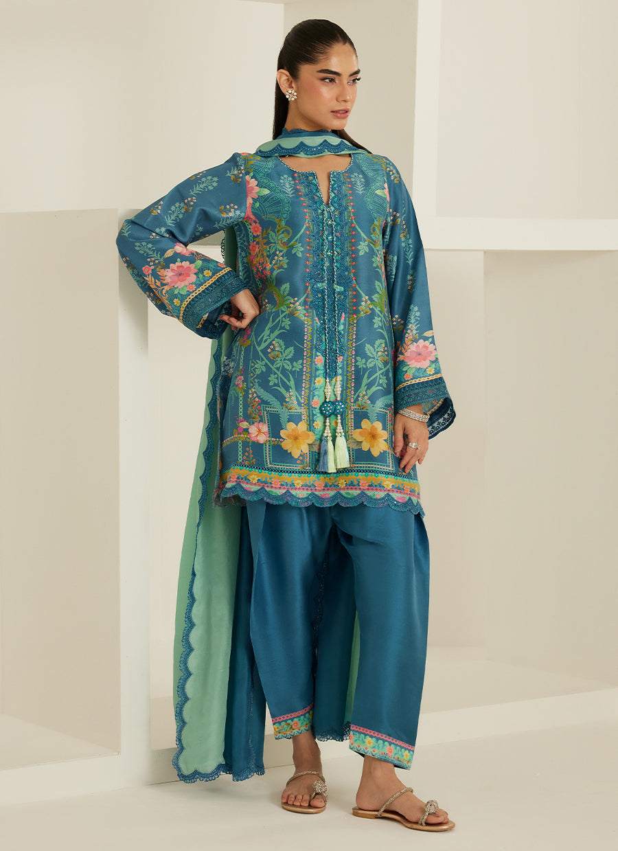 Melany Shirt And Dupatta