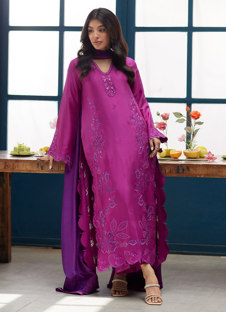 Breanna Shirt And Dupatta