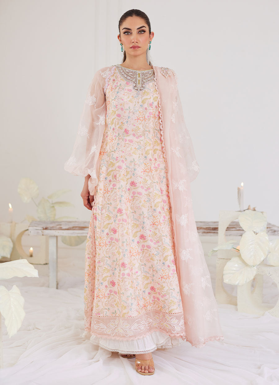 Ramona Shirt with Pre-Draped Dupatta - FTA-TEP24-11