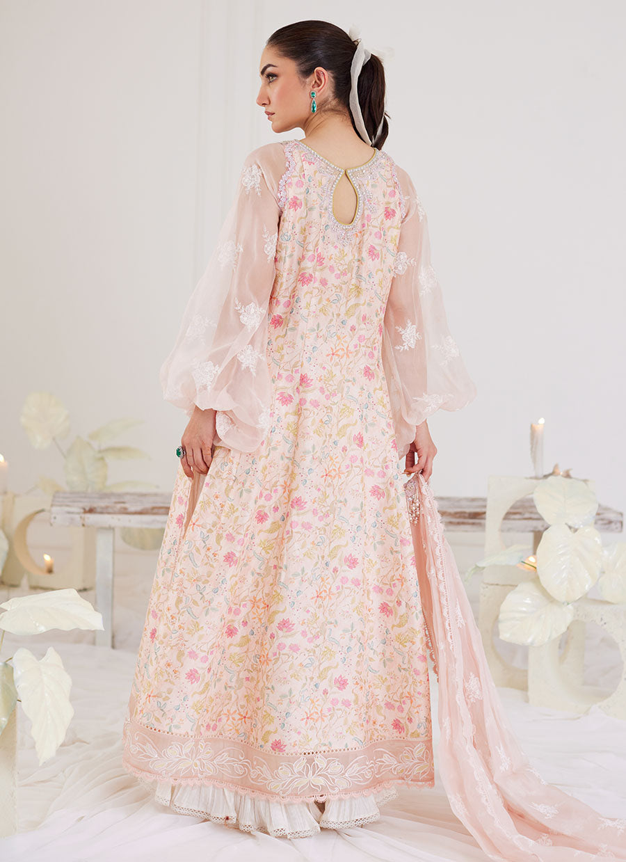 Ramona Shirt with Pre-Draped Dupatta - FTA-TEP24-11