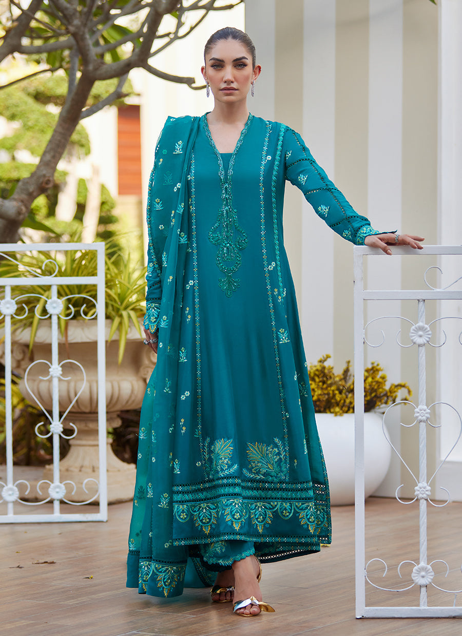 Leni Emerald Kalidaar and Dupatta - FTA-TLP-21
