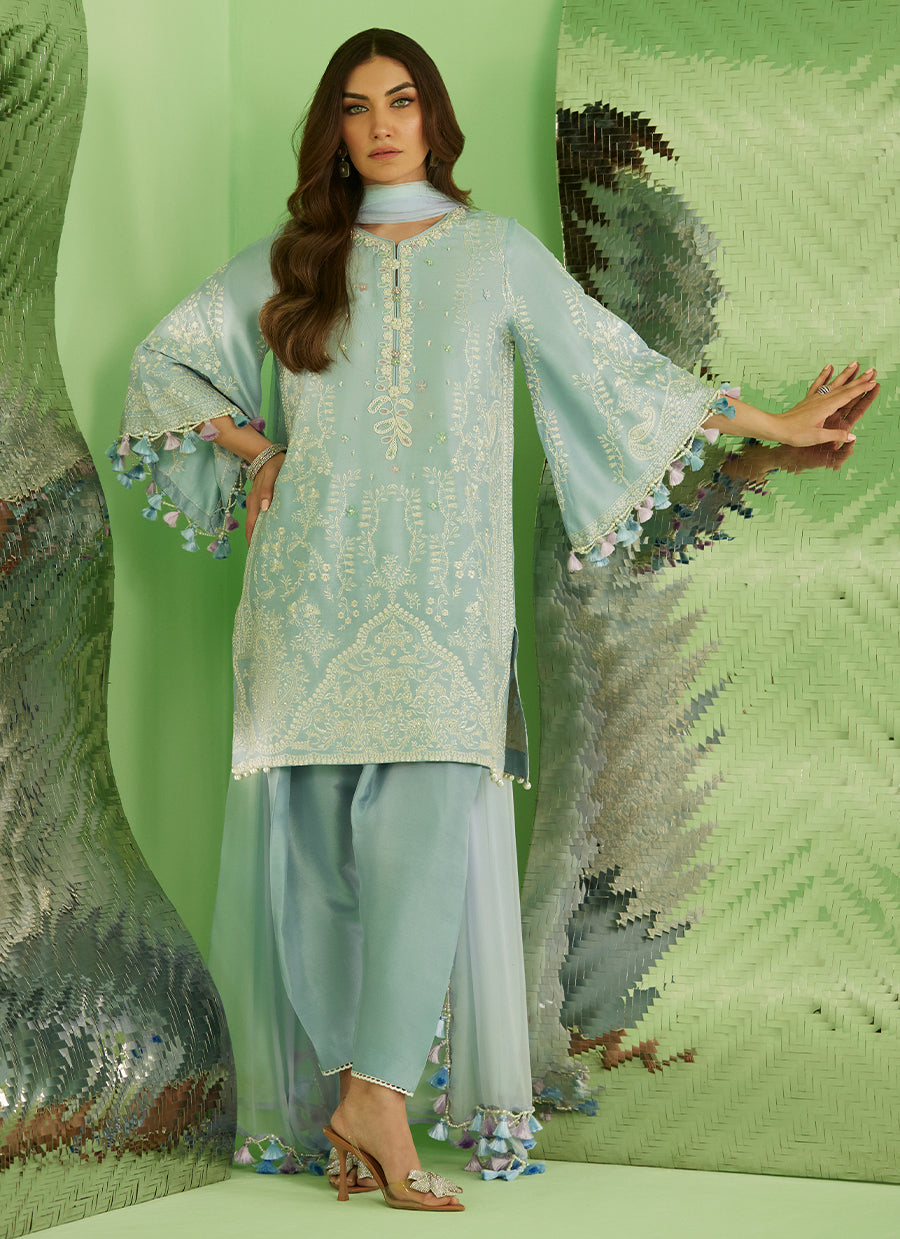 Serra Shirt And Dupatta