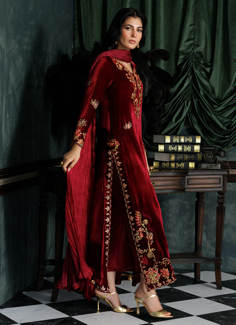 Aylani Shirt And Dupatta