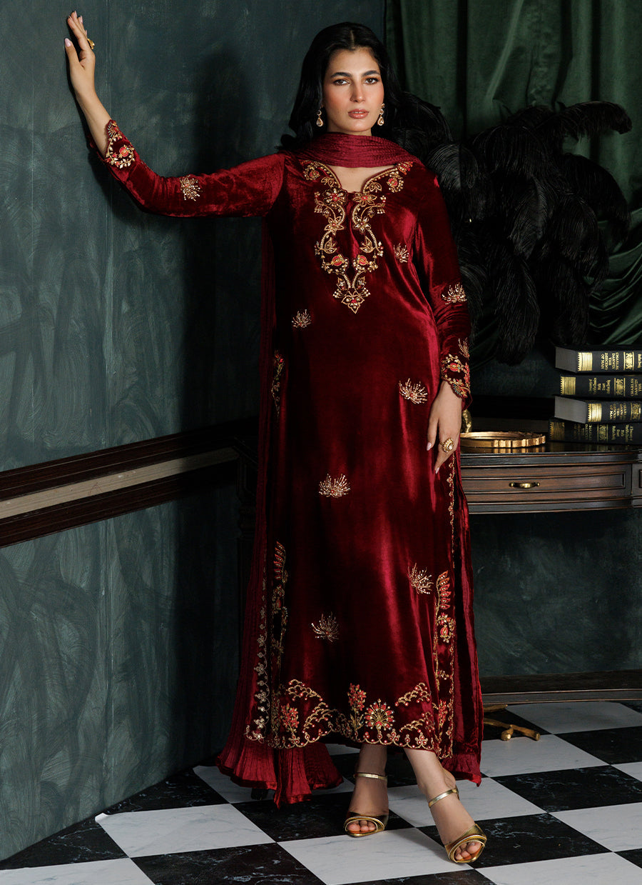 Aylani Shirt And Dupatta