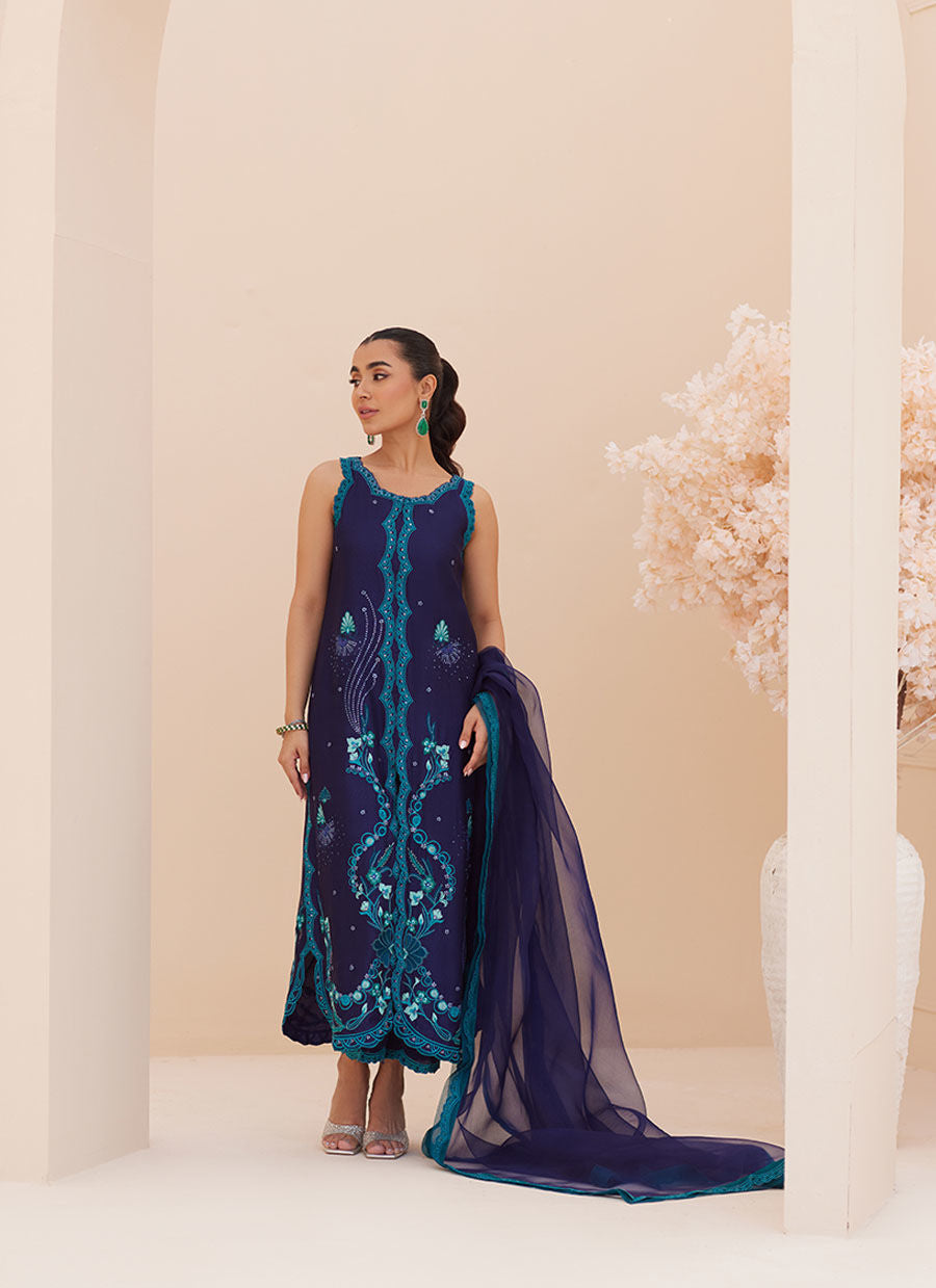 Rio Ink (Shirt, Pants and Dupatta)