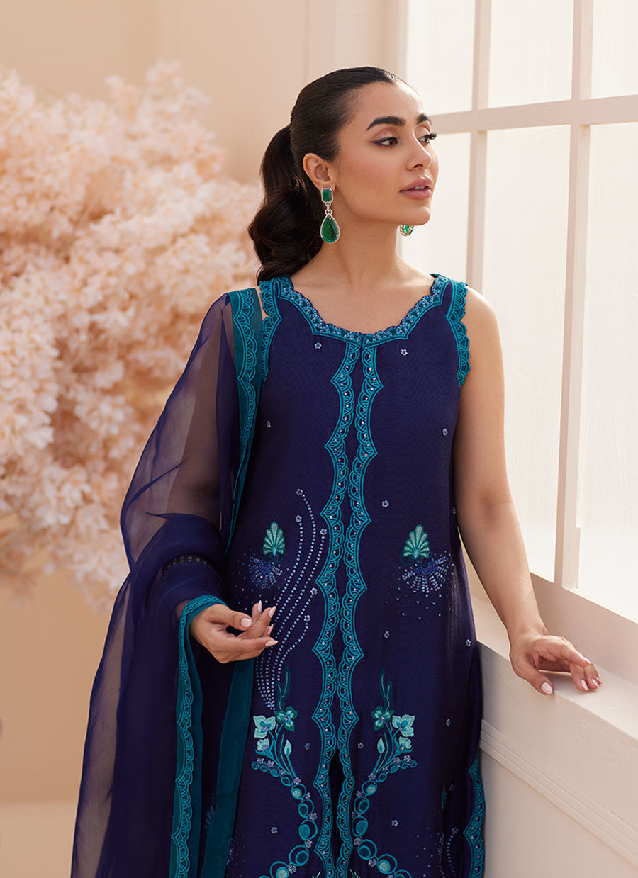 Rio Ink (Shirt, Pants and Dupatta)
