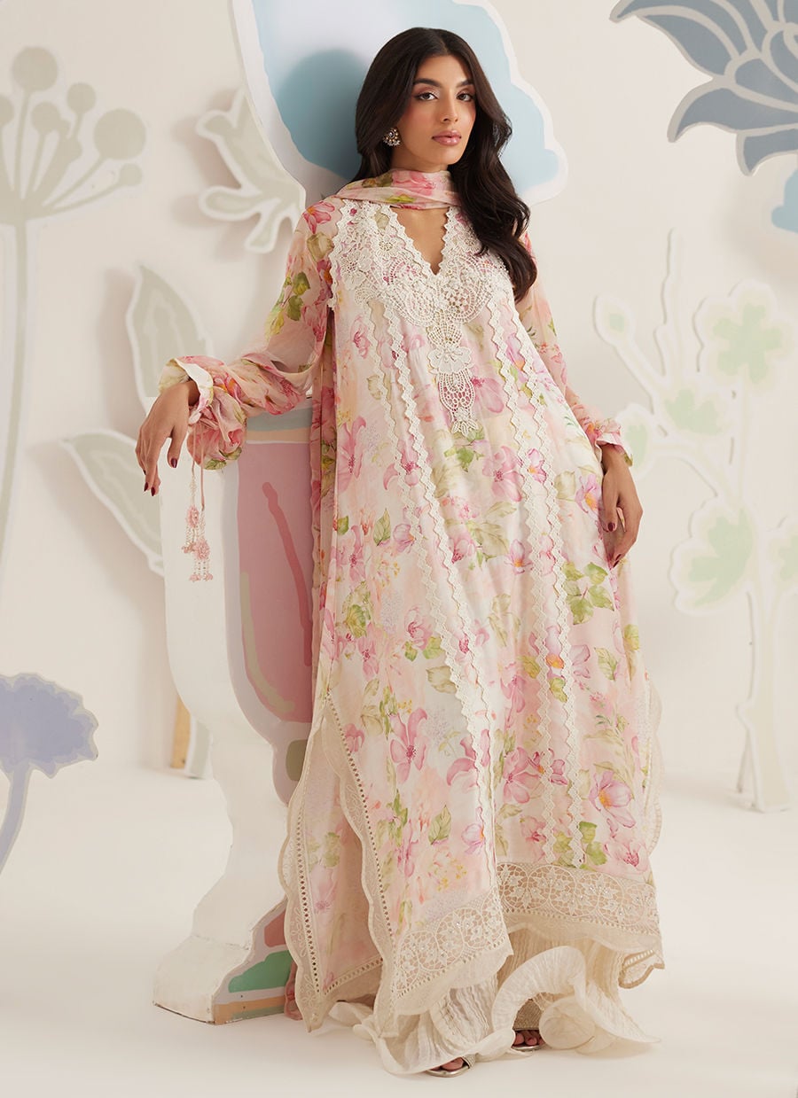 Rielle Shirt And Dupatta
