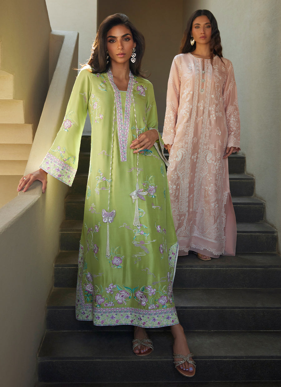 Zinni Silk Kaftan
