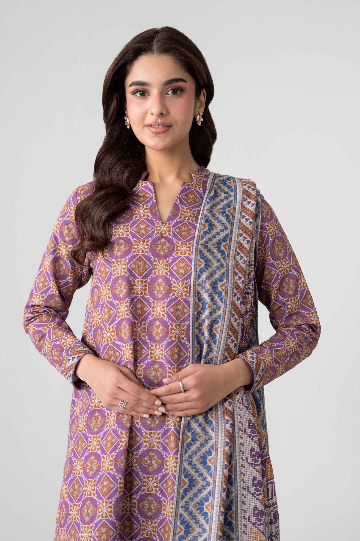 3 Piece - Printed Suit - FTB-COM-50