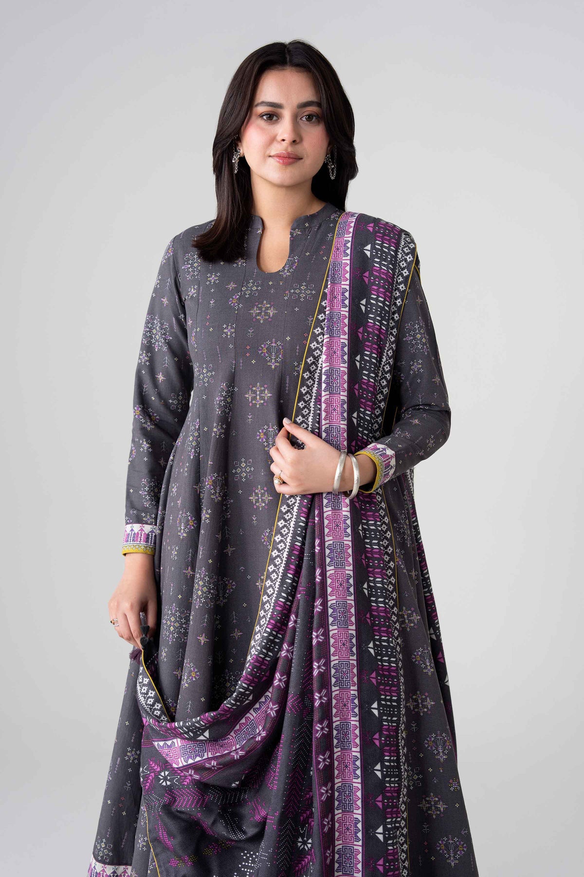 3 Piece - Printed Suit - FTB-COM-51