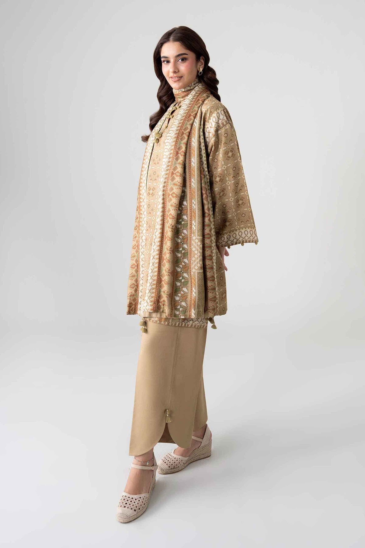 3 Piece - Printed Suit - FTB-COM-54