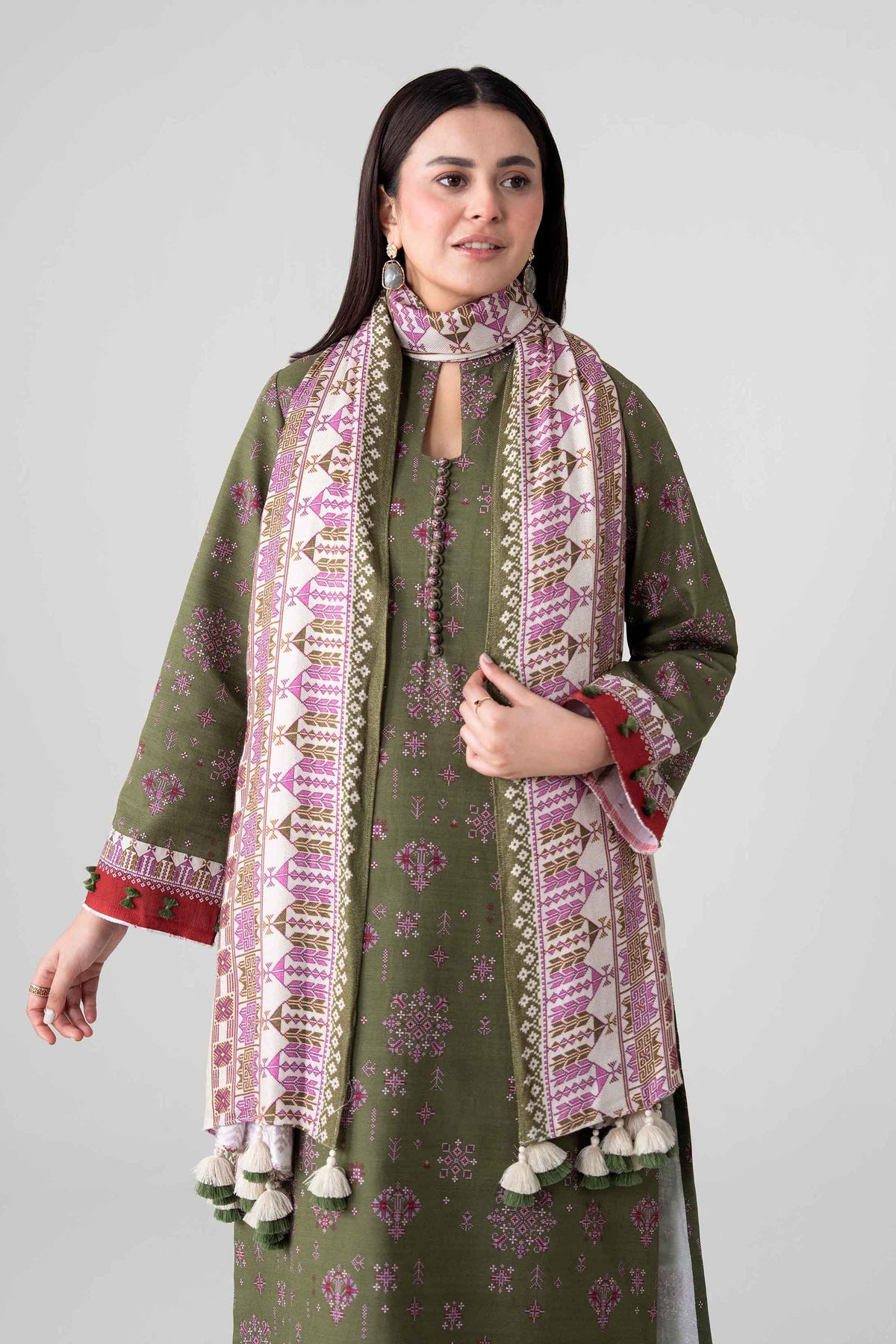 3 Piece - Printed Suit - FTB-COM-55