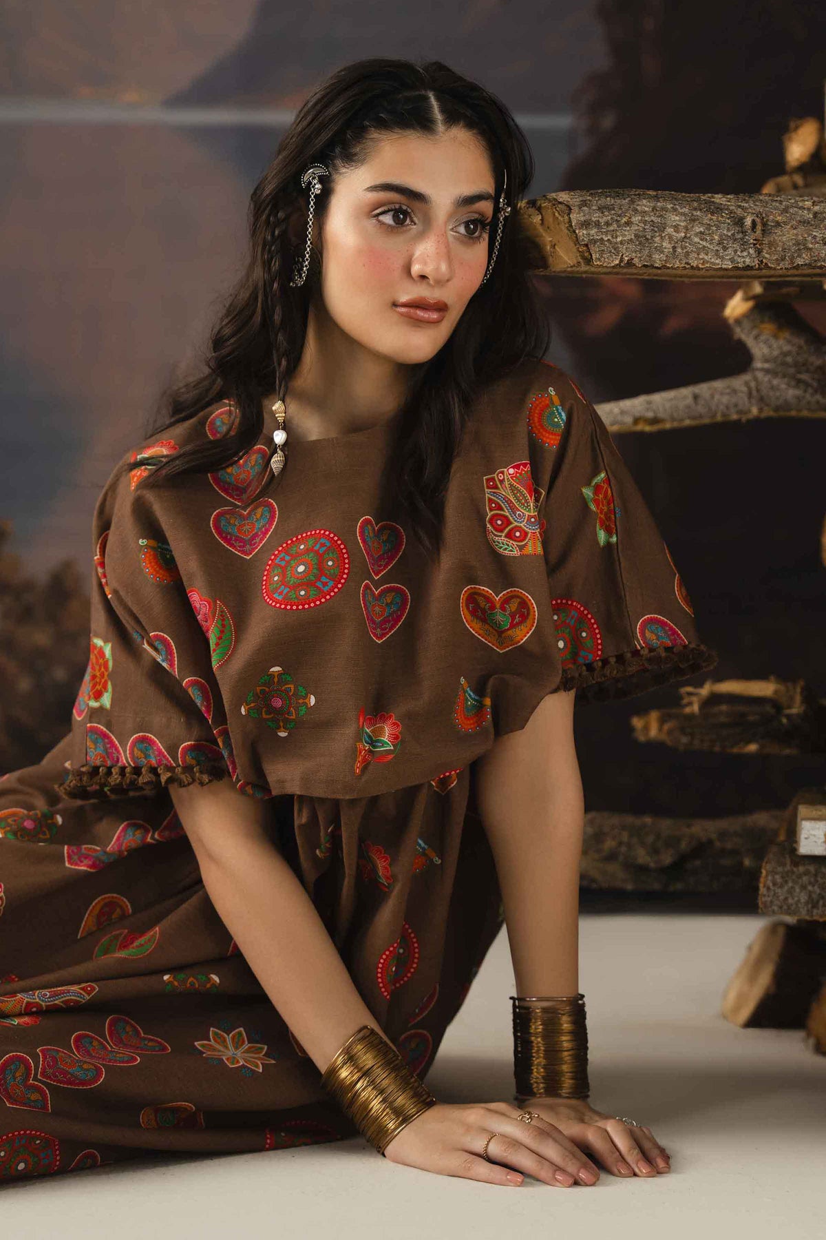 1 Piece - Printed Loose Fabric - 42604004