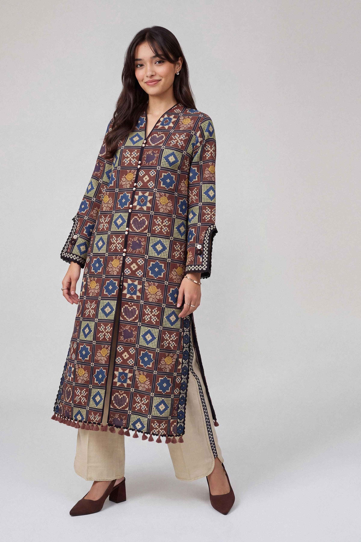 1 Piece - Dyed Loose Fabric - 42604023