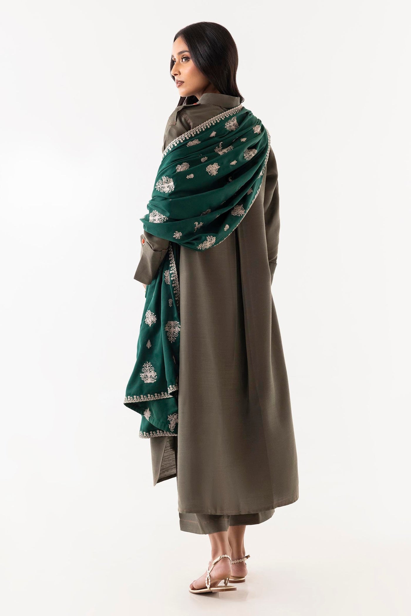 Printed Silk Embellished Kurti