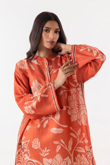 Stitched Boxy Printed Shirt