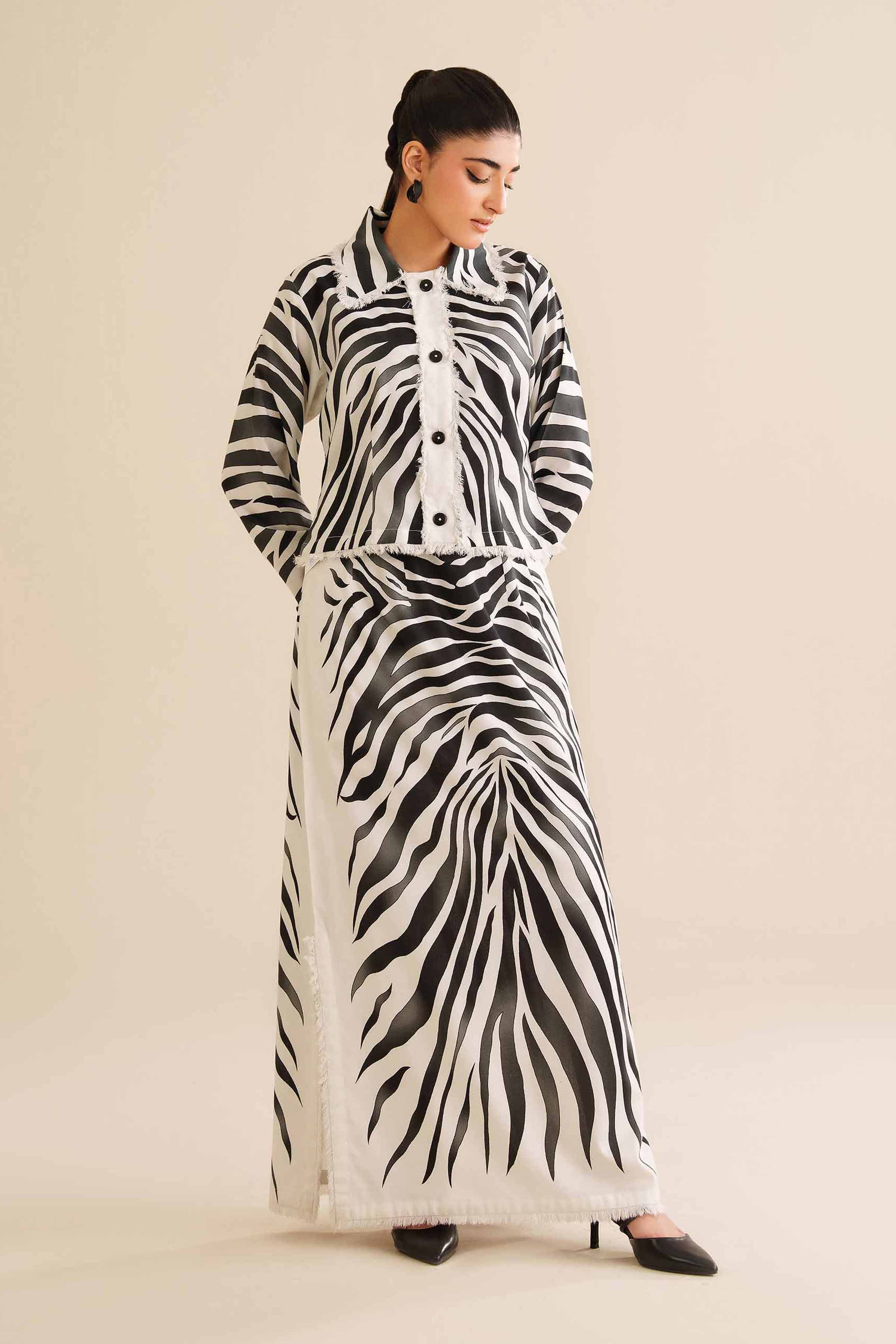 2 Piece - Printed Suit - FW25-13