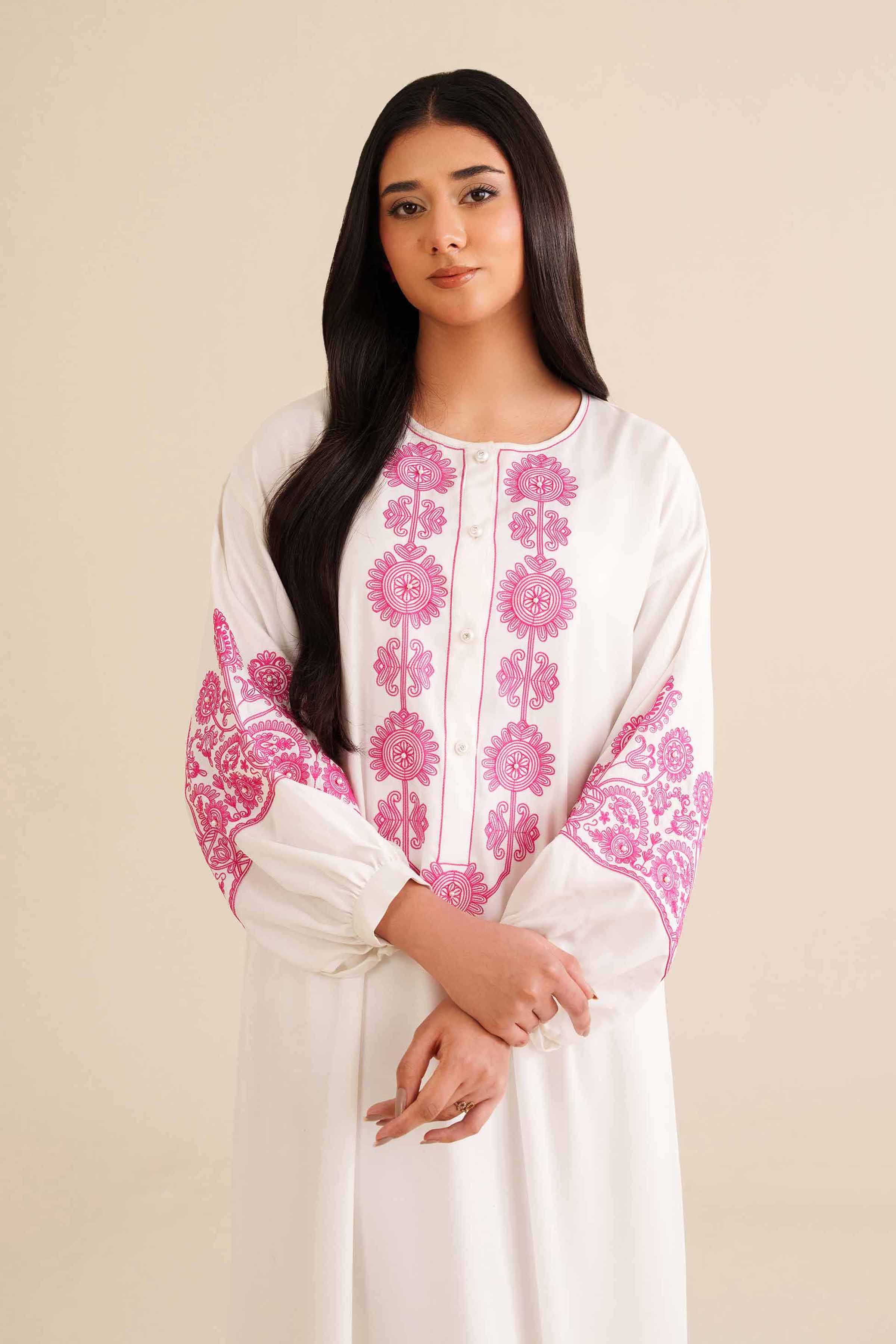 Embroidered Dress - FW25-33