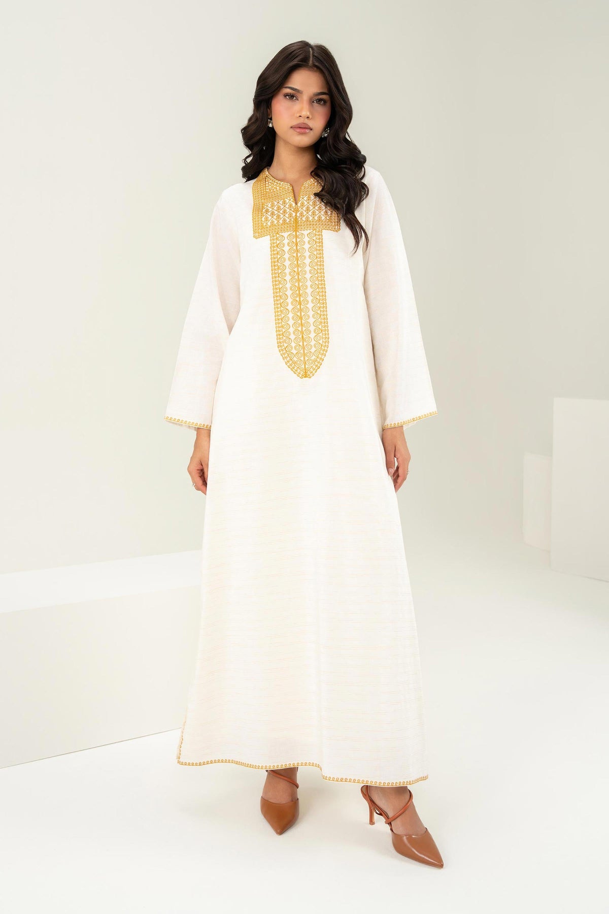 Embroidered Kaftan - FW25-39