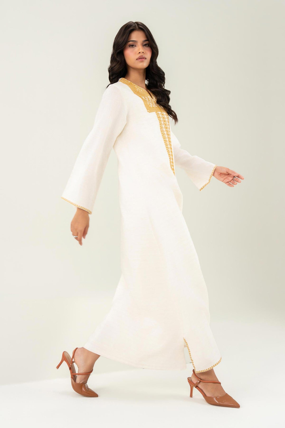 Embroidered Kaftan - FW25-39