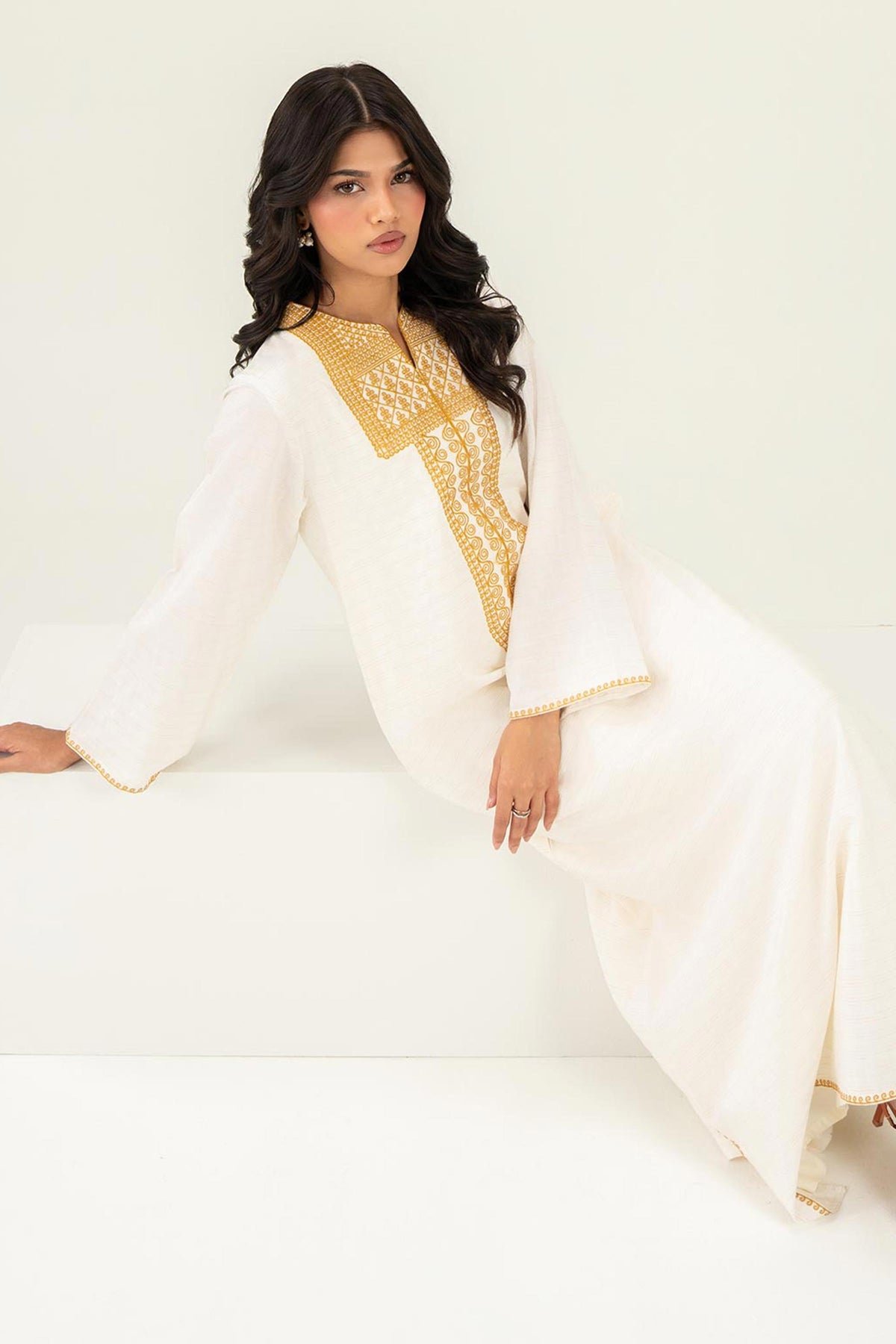 Embroidered Kaftan - FW25-39