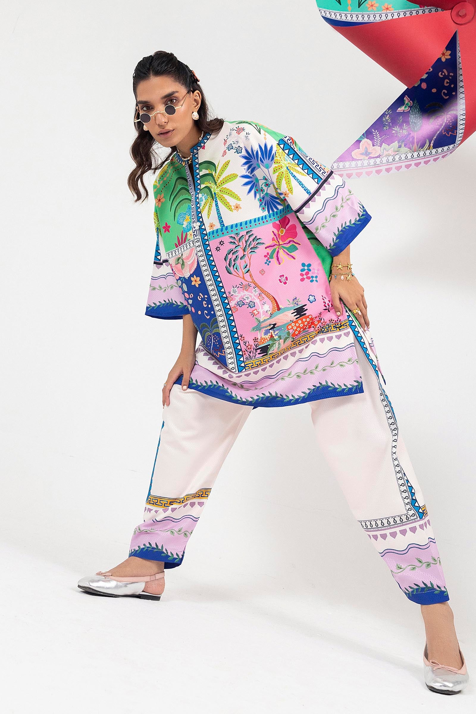 AJUB-06 PRINTED LAWN 3 PCS