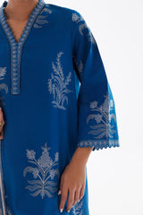 Stitched Embroidered Khaddar Suit
