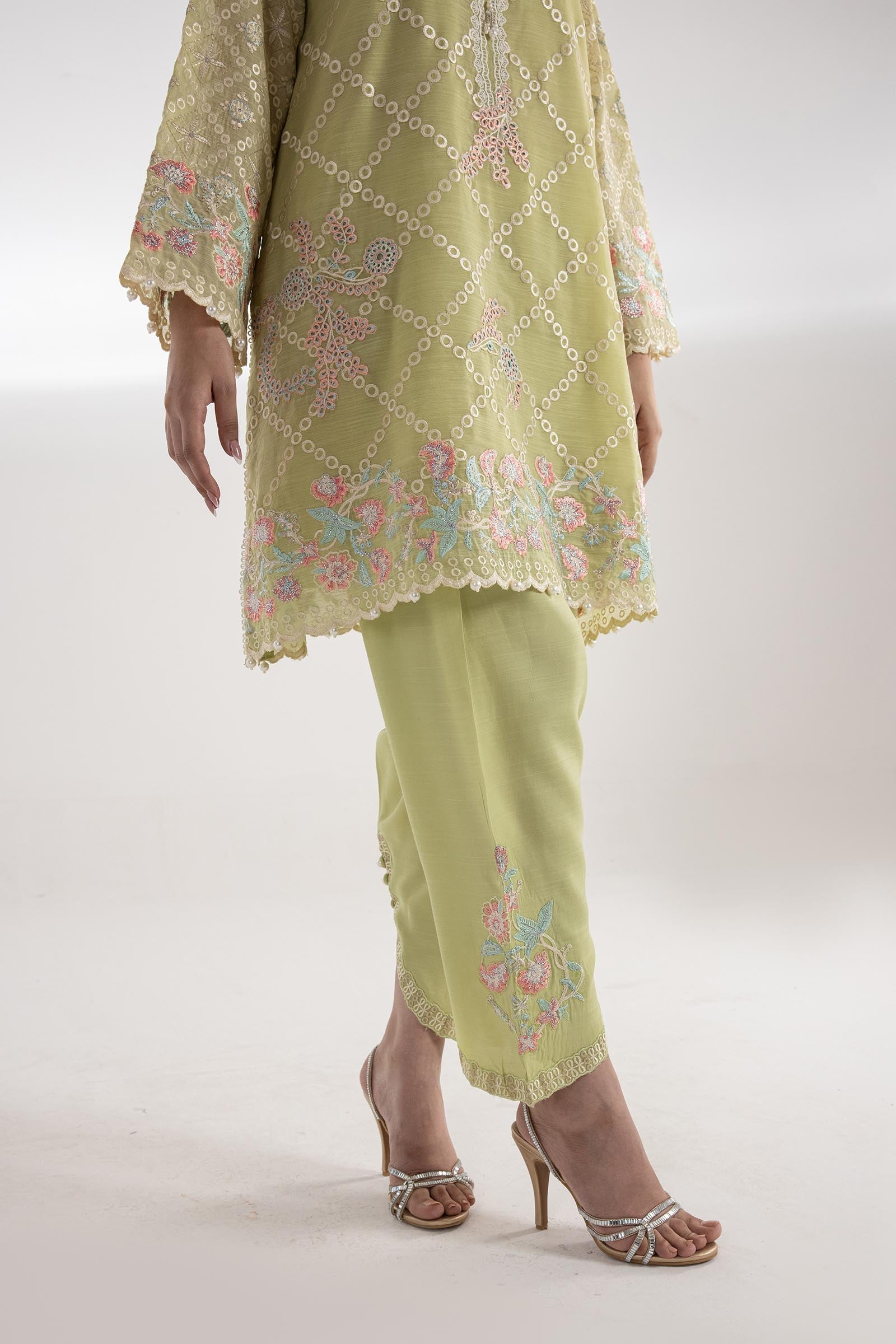 Stitched Embroidered Monark Shirt + Bottom