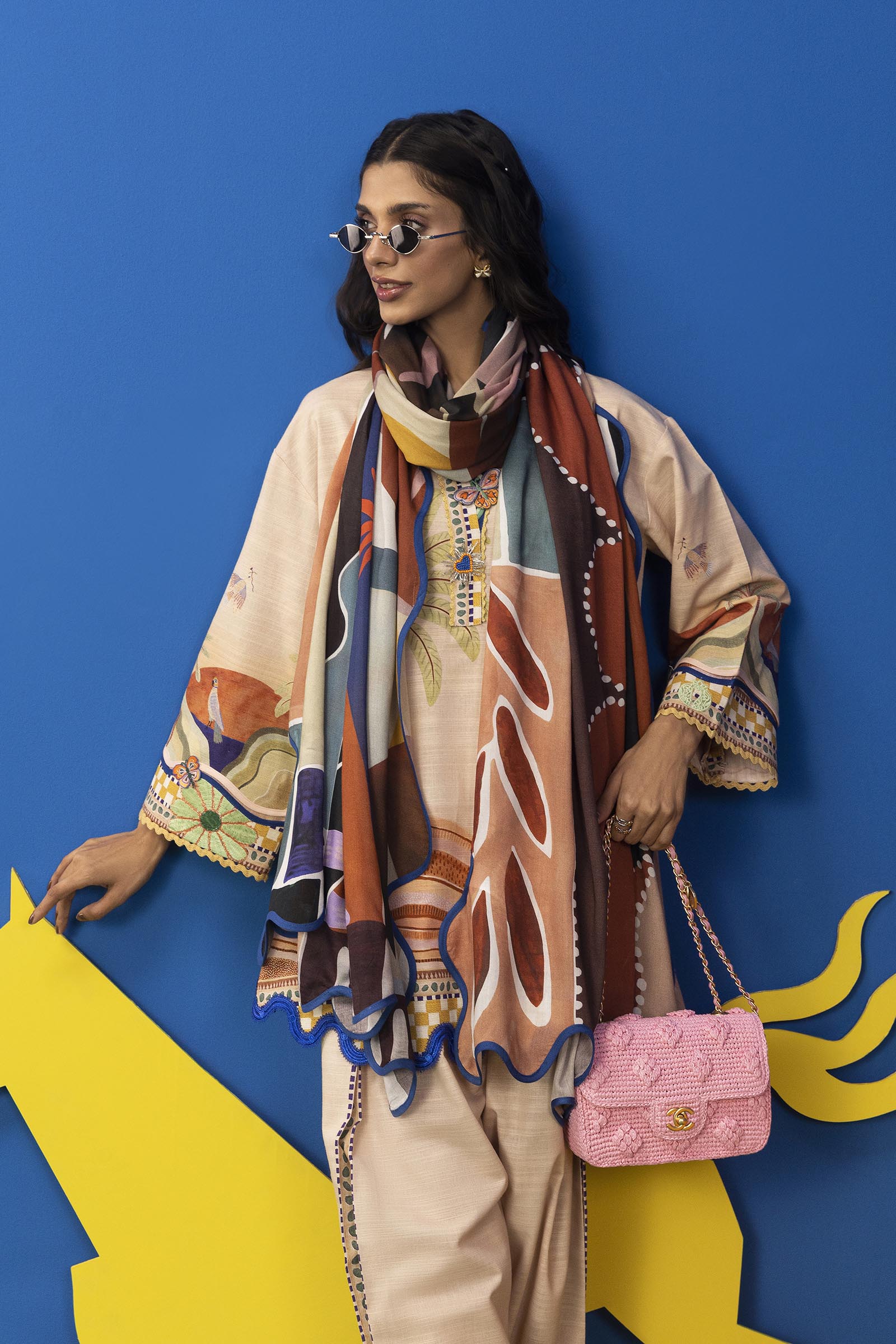 Printed Rectangular Scarf