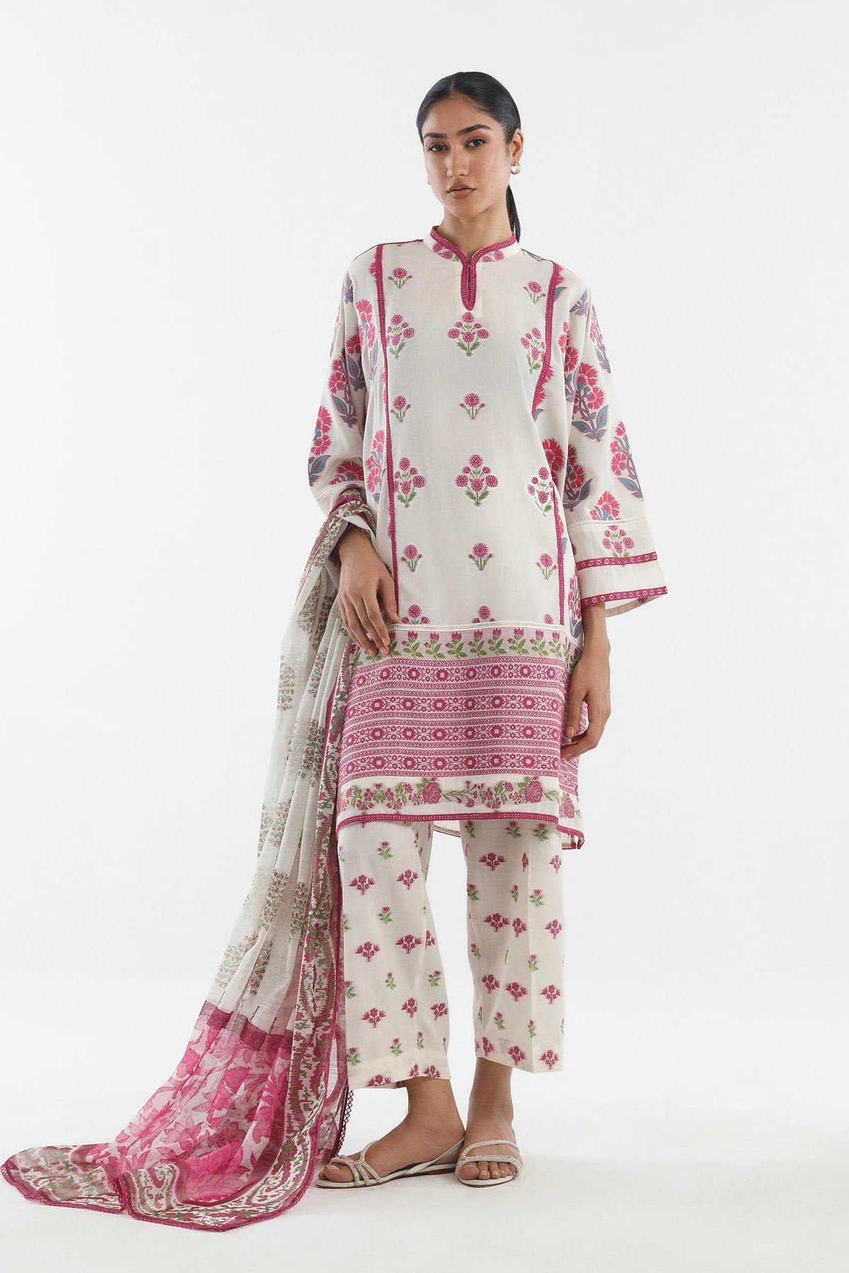 Stitched Embroidered Woven Jacquard Suit