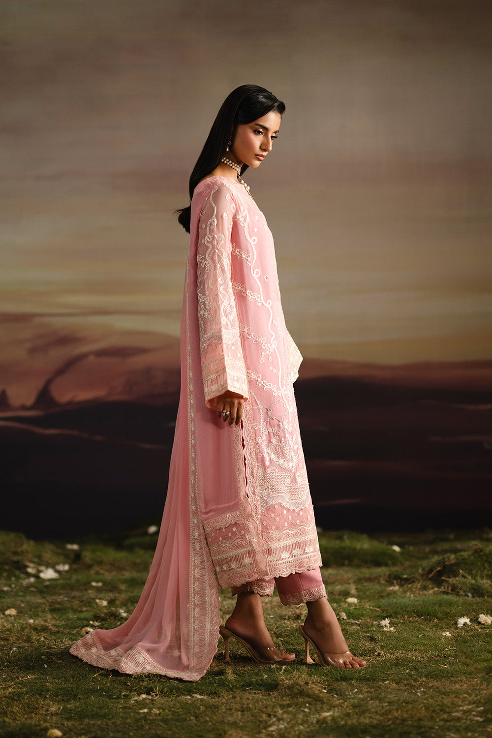 3-Piece-Embroiderd-Chiffon IYLA - FWU5704