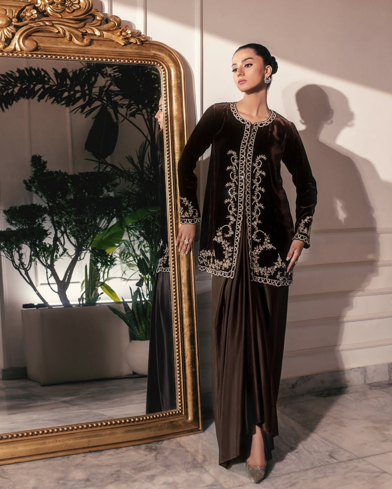 Vinzay Signature festive velvet