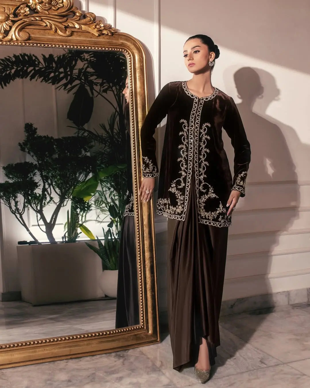 Vinzay Signature festive velvet