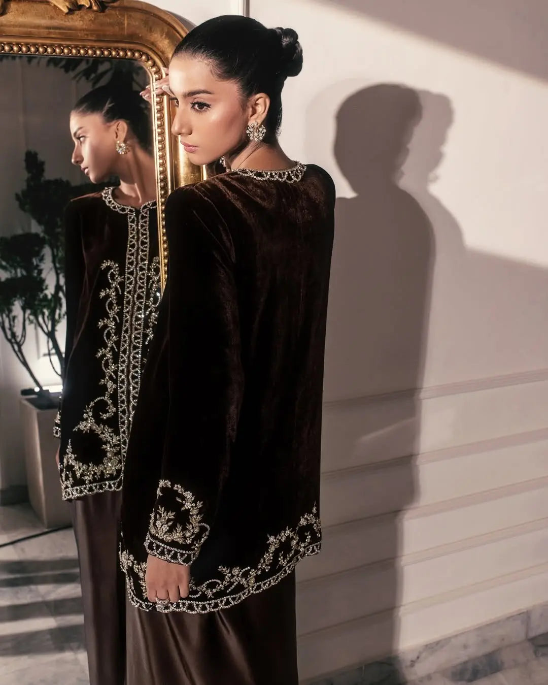 Vinzay Signature festive velvet