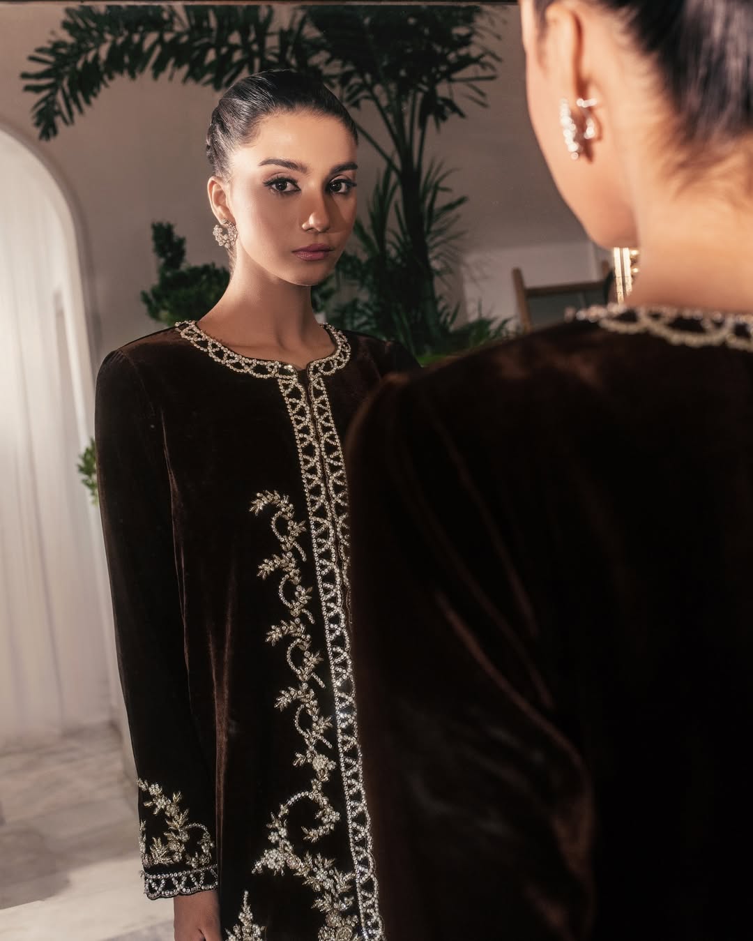 Vinzay Signature festive velvet