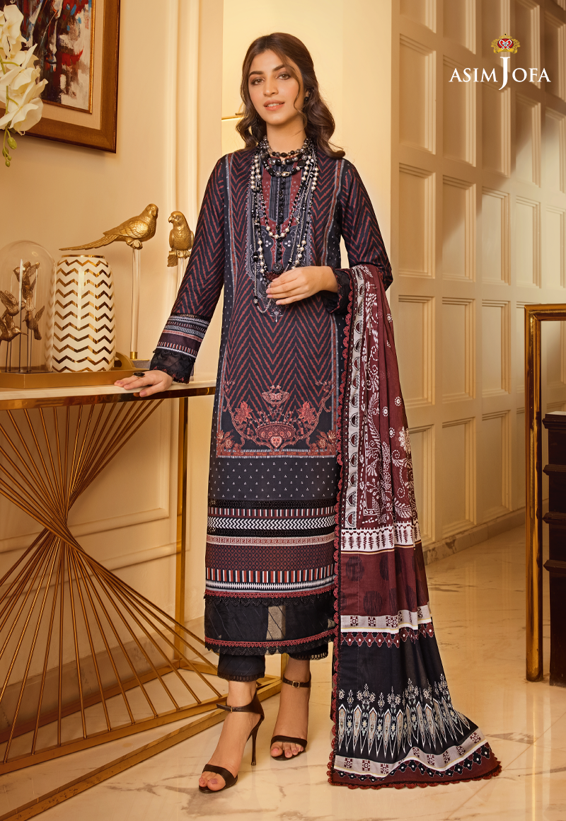 AJRP-20 PRINTED LAWN 3 PCS