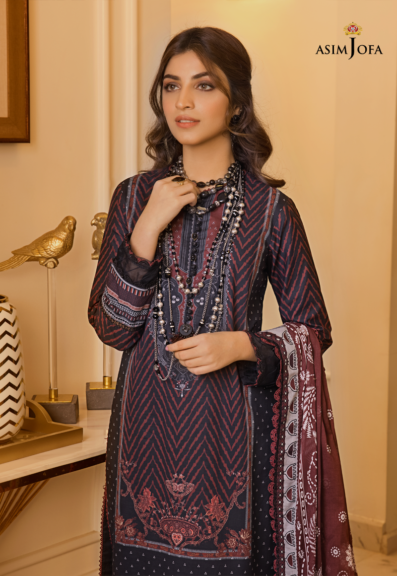 AJRP-20 PRINTED LAWN 3 PCS