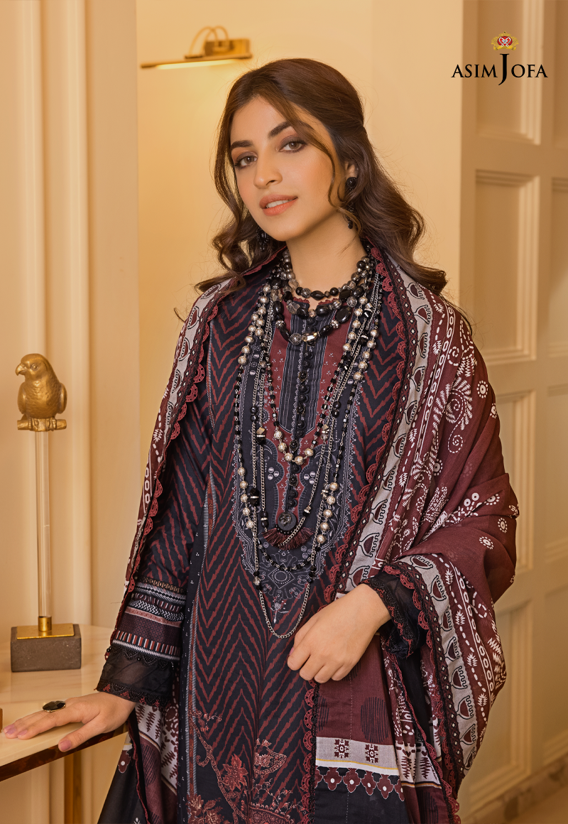 AJRP-20 PRINTED LAWN 3 PCS